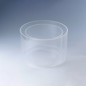 고품질 투명 아크릴 파이프 250mm 300mm 직경 플라스틱 튜브 투명 아크릴 튜브 5mm 두께 2M 길이 - Product Image 3