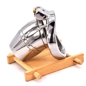 Hot Sale square Shaped Short Male Chastity Cage Sex Toy <b>Erotic</b> Cock Cage Body Control Abstinence Penis Lock for Men - Product Image 3