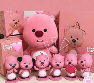 Trendy PVC Ruby Anime Figure Blind Box Toy Cute Little Beaver Figurine Model Car Decoration Wholesale Surprise - Product Image 5