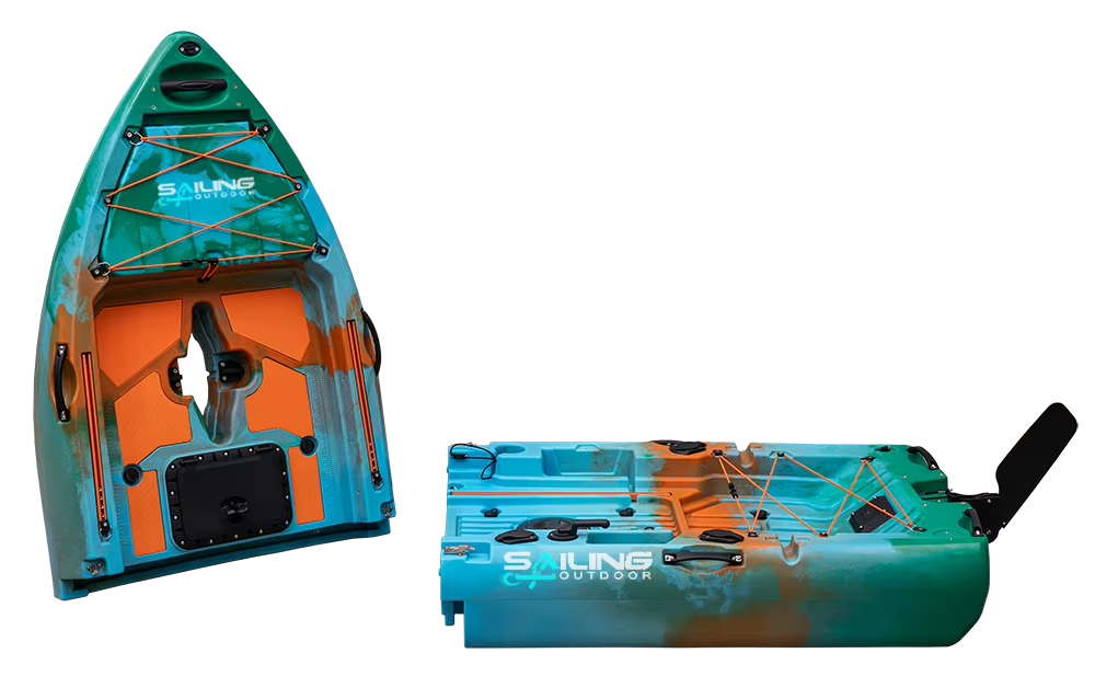 2pcs kayak(no chair, no drive) - Mixed Color