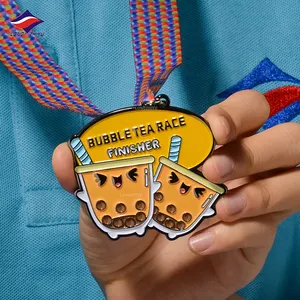 Longzhiyu – Hersteller mit 15 Jahren Erfahrung – Runde Metallmedaille, Individuelle Goldmedaillen für Laufwettbewerbe als Souvenir - Product Image 4
