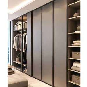 ตู้เสื้อผ้าไม้เนื้อแข็งตู้เก็บเสื้อผ้าในบ้านห้องนอนตู้เสื้อผ้าขนาดใหญ่สไตล์ยุโรปห้องจัดงานแต่งงาน - Product Image 1