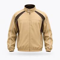 Blouson de course vintage pour homme Y2K, coupe-vent moto à empiècements contrastants, col mandarin, haut de survêtement sport, personnalisable, vente en gros