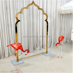 Arco de Metal para Bodas al por Mayor, Marco de Globos con Diseño Floral de Estilo Asiático y Europeo para Decoración de Escenarios de Ceremonias y Fiestas - Product Image 4