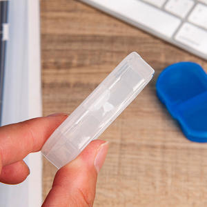 ビタミン薬箱カスタム小型プラスチックピールオーガナイザー2部品旅行ピル保管箱 - Product Image 3