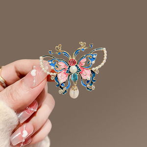 2025 nuevo diseño broches de perlas de Pin de Metal broches de boda y traje de mujer para broches decorativos - Product Image 3