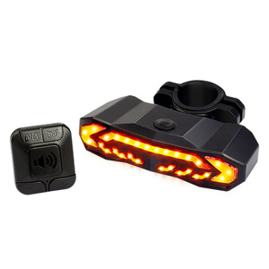 Feu arrière intelligent avec clignotants, capteur de freinage, étanche, économe en énergie, télécommande antivol - Product Image 4