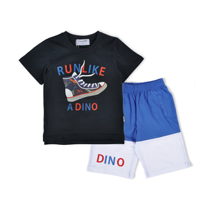 Vêtements pour bébé garçon en coton 100% en gros / Ensembles de vêtements pour garçon - Product Image 3