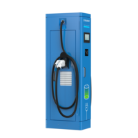 Cargador Rápido DC Bluesky Ev de 40KW CCS2 con Control por Aplicación RFID, OCPP 1.6, IP55 para Uso Comercial, Estación de Carga de Energía Eléctrica, Nueva Estación de Carga de Energía