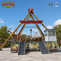 Manège Pirate Ship Ride certifié 24 places, fourni par l'usine, avec certifications CE et ISO, pour projets commerciaux de parcs d'attractions extérieurs