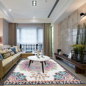 Tapis <span class=keywords><strong>de</strong></span> sol moderne traditionnel doux au toucher à motif exquis à haute rentabilité - Product Image 1