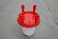 GREAT intelli Promotion Abreuvoir pour volailles et animaux avec pieds 4.5L 6L 8L 10L 14L Divers modèles abreuvoir à poulets