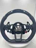 Volant en fibre de carbone forgée pour Audi A1 A3 A4 A5 A6 A7 R8 RS3 RS5 C7 Q5 Q7 S3 S4 S5 TT B8 B9, personnalisation possible