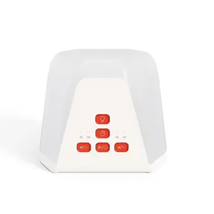 Altavoz de ruido blanco portátil para adultos, máquina de sonido con 7 colores, lámpara de ruido blanca