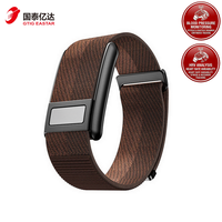 Bracelet intelligent sans écran haute performance, étanche IP68, suivi de la fréquence cardiaque et de la pression artérielle, moniteur multisports, santé IA