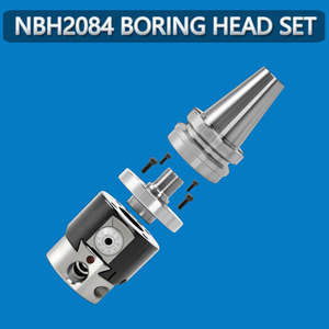 Tête de perçage NBH2084, compatible avec les porte-outils BT40 BT50 SK MT NT R8, tête de perçage CNC pour fraiseuse, barre de perçage <span class=keywords><strong>NBJ</strong></span> - Product Image 3