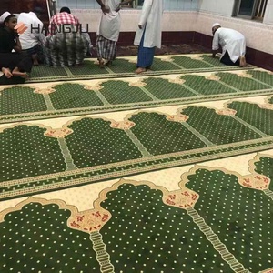 Buena calidad de pared a pared mezquita alfombra en Malasia W-S1021 nuevo diseño ShangHai HangJu - Product Image 4