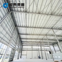 Estructura de Acero Galvanizado Resistente a la Corrosión para Almacenes, con Divisiones Flexibles para Zonas de Producción en Talleres
