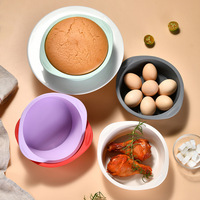 Moule à gâteau en silicone de qualité alimentaire, antiadhésif, facile à démouler, réutilisable, pour pain, cheesecake, outils de pâtisserie de cuisine
