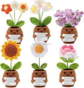 Muñeco de Girasol Positivo Personalizado Tejido a Crochet con Tarjeta, Regalo de Agradecimiento para Mamá, Amiga o Enamorada - Product Image 4