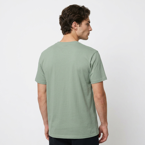Camiseta Blanca Extra Grande para Hombre, 100% Algodón, Impresión Personalizada, Fabricante OEM, Venta al Por Mayor, Exportación - Product Image 1