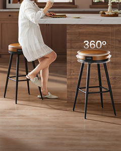 <span class=keywords><strong>VASAGLE</strong></span> Chaises <span class=keywords><strong>de</strong></span> <span class=keywords><strong>bar</strong></span> pivotantes modernes <span class=keywords><strong>de</strong></span> luxe personnalisées <span class=keywords><strong>Tabourets</strong></span> <span class=keywords><strong>de</strong></span> <span class=keywords><strong>bar</strong></span> en cuir rembourrés à montage facile - Product Image 3