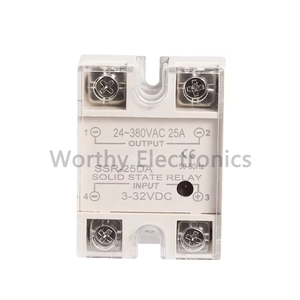 Nuevo componente electrónico de alta calidad, de CC Control, relés de Atate sólido de grado Industrial de CA, módulo de relé de 25A, módulo de relé de SSR-25DA - Product Image 2