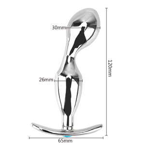 Plug Anale in Lega Metallica, Dilatatore Anale con Perline, Giocattoli Stimolanti per Donne e Uomini - Product Image 2