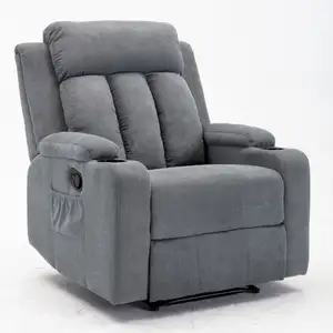 كرسي استرخاء يدوي من القماش الحديث بسعر خاص من XIHAO للمسرح المنزلي كرسي خشبي للتجميل الأحادي