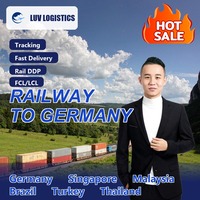 Expédition ferroviaire de la Chine vers le Kazakhstan et Ouzbékistan, DDP porte à porte, 18-25 jours, agent logistique