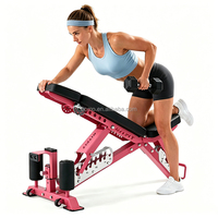Bancs de musculation réglables à trois positions Zoshine pour la maison, multifonctionnels, pour curls et développés couchés
