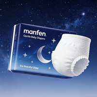 Hochwertige Einweg-Stoffähnliche Babywindeln mit 3D-Auslaufschutz Weiche Atmungsaktive Absorbierende Vliesstoff Premium-Pflege