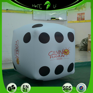 <span class=keywords><strong>Géant</strong></span> cube de dés <span class=keywords><strong>gonflable</strong></span> en PVC, modèle publicitaire, dés gonflables personnalisés avec impression pour fêtes et décoration - Product Image 3
