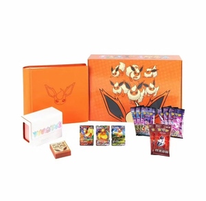DM Wholesale Pocket Monster Evolution Fox - Set de 9 Tarjetas Coleccionables Premium <span class=keywords><strong>con</strong></span> Diseño Artístico Completo - Colección Matrix Hobby - Mercancía Minorista - Product Image 4