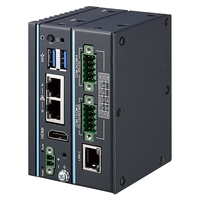 PC industriel sans ventilateur UNO-127 pour rail DIN, contrôleur de périphérie pour l'automatisation des usines, le contrôle des machines et les systèmes IoT industriels