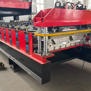 เครื่องขึ้นรูปลอนหลังคาเหล็กเคลือบสังกะสีแบบม้วนสำหรับโครงสร้างเหล็ก - Product Image 2