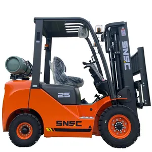 Empilhadeira a gás propano GLP 2ton 2.5ton 3ton 3.5ton 4ton com motor Japão Kubota EPA