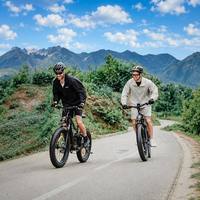 Vélo électrique tout-terrain 26 pouces 17 Ah longue autonomie pour hommes, idéal pour les loisirs du week-end, avec pneus larges, disponible depuis notre entrepôt UE
