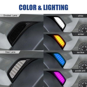 ไฟเลี้ยว LED สีเหลืองอำพันสำหรับรถ Jeep <span class=keywords><strong>JL</strong></span> Wrangler/Gladiator ปี 2018-2021 รุ่น 68297664AB 68297664AC 68297664AD ขายส่ง - Product Image 2