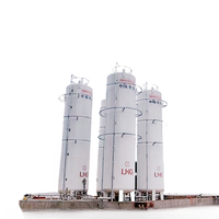 Réservoir de stockage horizontal en acier inoxydable au prix d'usine, liquide cryogénique, gaz naturel, utilisé dans les stations-service, réservoir sous pression