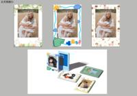 Support photo universel vertical mini de 3 pouces avec logo personnalisé pour billets de train, cartes et collections – Vente en gros