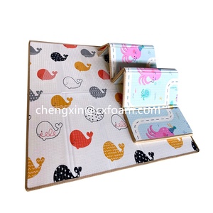 Tappetino da <span class=keywords><strong>Gioco</strong></span> Pieghevole a Doppia Faccia in <span class=keywords><strong>Schiuma</strong></span> XPE per Bambini, <span class=keywords><strong>Tappeto</strong></span> Educativo per Gattonare - Product Image 1
