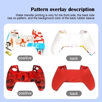 Coque en silicone antidérapante Data Frog pour manette PlayStation Dualshock 5 PS5, capuchon de protection pour joystick pour DualSense