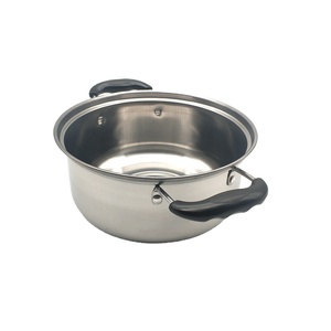 Ensemble de casseroles en acier inoxydable de <span class=keywords><strong>10</strong></span> pièces, avec poignée en bakélite, pour la cuisson de bouillon, vente en gros à prix avantageux - Product Image 4