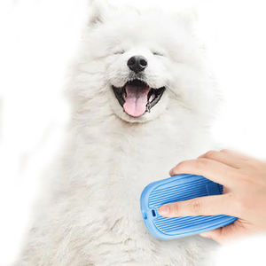 Pet Silicone Shampooing Brosse Chiens Chats Douche Lavage Curry Brosse <span class=keywords><strong>Chien</strong></span> Cheveux Produits Accessoires <span class=keywords><strong>Chien</strong></span> Massage Du Dos - Product Image 5