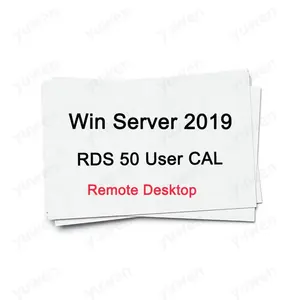 Win Server 2019 RDS 50 kullanıcı CAL Win Server 2019 uzaktan masaüstü Win Server 2019 RDS