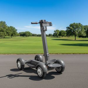 Scooter Plegable de Aluminio de 4 Ruedas, Modelo 2026, Superventas, Carro de Golf con Batería de Litio y Porta Bolsas E7-1 - Product Image 1