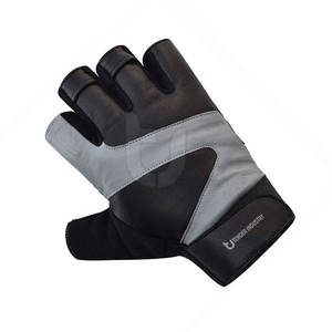Gants de sport en cuir demi-doigt pour l'entraînement et l'entraînement physique en salle de sport pour l'haltérophilie et l'exercice - Product Image 4