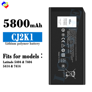 Batterie d'origine pour ordinateur portable CJ2K1 65WH pour <span class=keywords><strong>Dell</strong></span> Latitude 5404 <span class=keywords><strong>7404</strong></span> 5414 7414 batterie d'ordinateur portable - Product Image 2