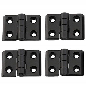 Nylon Hinges 3030 4040 Black Plastic For Aluminum Profile Cabinet Door Window Hardware Home Improvement Accessory - Product Image 5